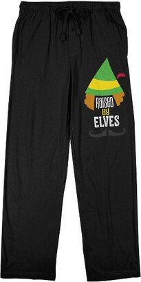 Raised By Elves Men's Black Sleep Pajama Pants-Small