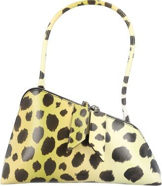 Sunrise Giraffe-Printed Zipped Shoulder Bag