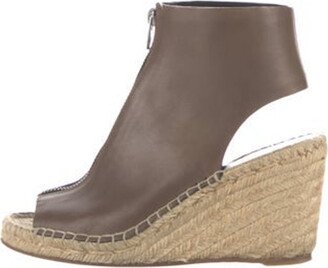 Leather Espadrilles-AS