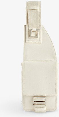 Mens Off-white La Banane Cuerda Leather bum bag