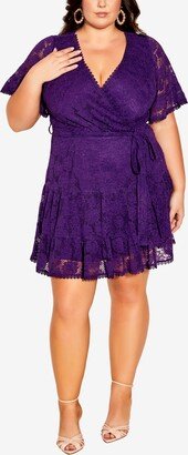 Trendy Plus Size Garden Kisses Dress