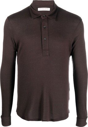 Sebastian long-sleeve polo shirt