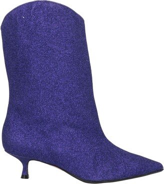 Ankle Boots Purple-AA