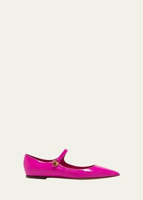 Roman Stud Mary Jane Ballerina Flats