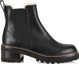 Mallory Sheepskin-Lined Chelsea Boots