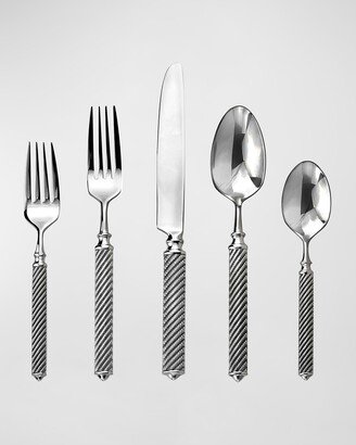 Torsade Mirror 20-Piece Flatware Set