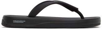 Black ZAB Flip Flops