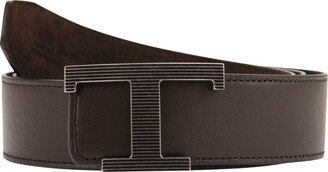 Timeless Smooth And Suede T Reversible Belt