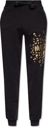 Logo Printed Drawstring Sweatpants-AG