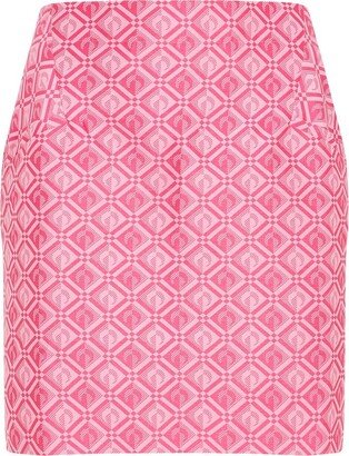 Moon Monogram Mini Skirt