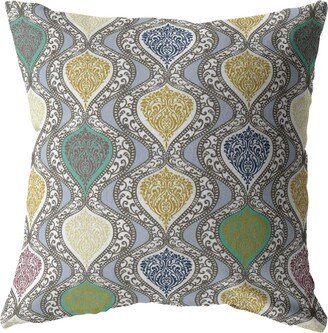 Amrita Sen Designs Amrita Sen Flower Prism Indoor Outdoor Pillow