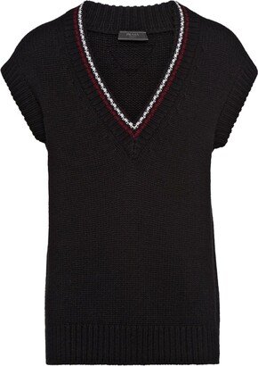 Chunky-Knit Cashmere Vest