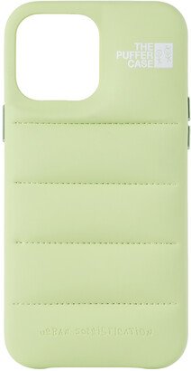 Urban Sophistication Green 'The Puffer' iPhone 13 Pro Max Case