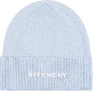 4G Embroidered Knit Beanie