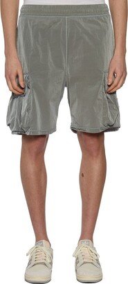 High Waist Cargo Shorts