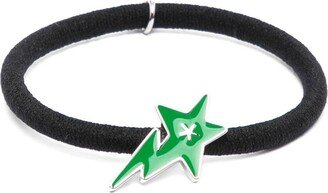 STA plaque hair tie