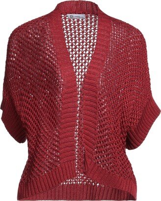 Cardigan Brick Red