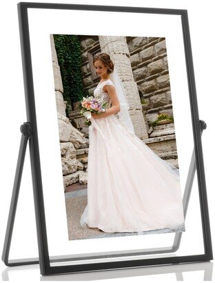 Metal Easel Float Picture Frame, 4