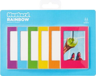 Mustard Instax Magnetic Frames Rainbow Pkg/6