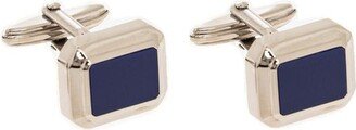 Square Logo Engraved Cufflinks-AA