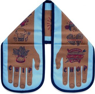 Stuart Gardiner Design Chip Chop Double Oven Glove