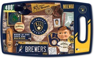 MLB Milwaukee Brewers Retro Series Cutting Board