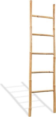 Towel Ladder with 5 Rungs Bamboo 59