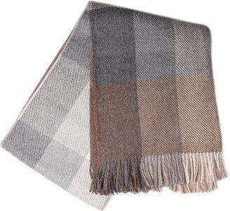 Simply Natural Women's Herringbone Throw Wrap