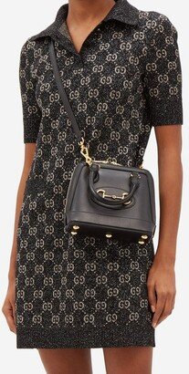 GG-monogram Metallic Cotton-blend Polo Dress