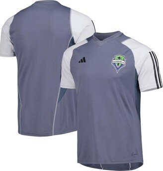 Men's Gray Seattle Sounders Fc 2023 On-Field Training Jersey