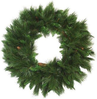 Northlight White Valley Mixed Pine Artificial Christmas Wreath, 48-Inch, Unlit