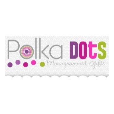Polka Dots Monogrammed Gifts Promo Codes & Coupons