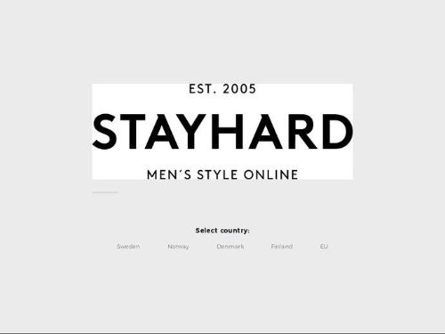 Stayhard.com Promo Codes & Coupons