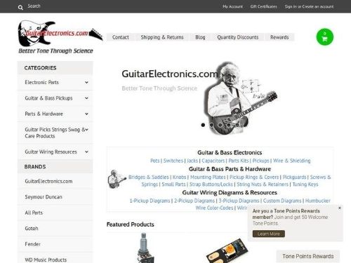 Guitarelectronics.com Promo Codes & Coupons