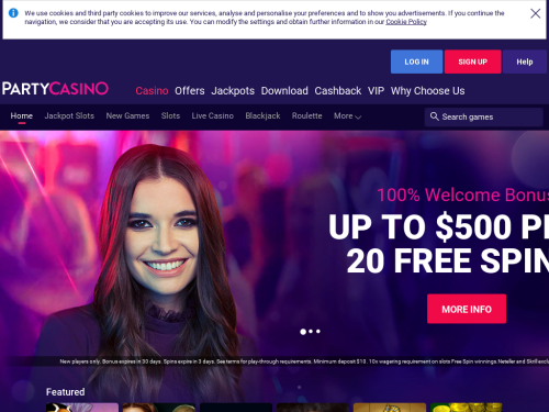 PartyCasino Promo Codes & Coupons