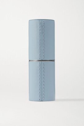 Refillable Leather Case - Blue