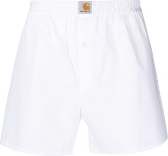 Logo-Waistband Cotton Boxers-AB