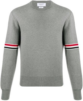 Milano stitch crew neck jumper