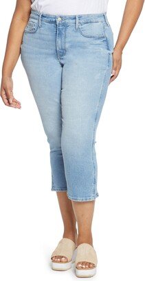 Chloe Side Slit Capri Jeans-AA