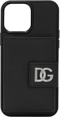 Calfskin iPhone 13 Pro Max cover-AC