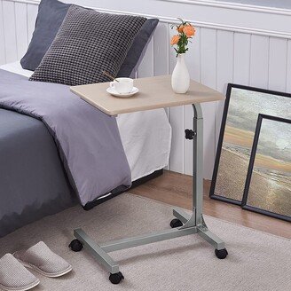 FURNITURE R Adjustable Laptop Rolling Table