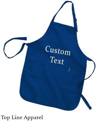 Personalized Chef Apron, Custom Apron Text, Personalized Apron, Apron Gift For Chef, Custom Print Women, Aprons