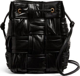 Plissé Cassette Bucket Bag