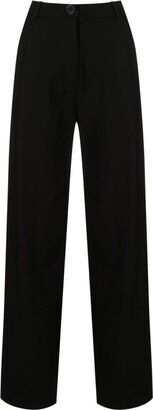 High-Waisted Wide-Leg Trousers-AM