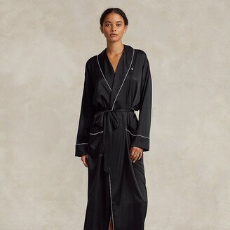 Stretch Silk Bath Robe-AA