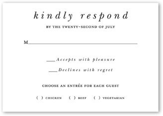 Rsvp Cards: Layered Photos Wedding Response Card, Grey, Matte, Signature Smooth Cardstock, Square