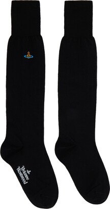 Black Uni Sock-AA