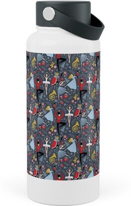 Photo Water Bottles: Claras Nutcracker Ballet Characters - Multi Stainless Steel Wide Mouth Water Bottle, 30Oz, Wide Mouth, Multicolor