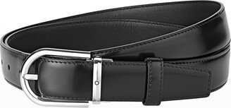 Men's Leather Buckle Belt