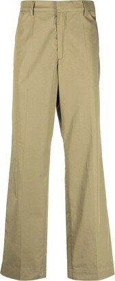 Wide-Leg Chinos